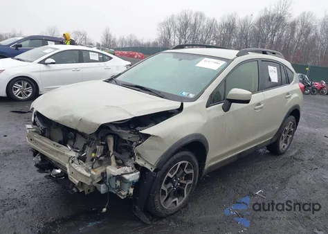 2017 Subaru Crosstrek Premium from USA, damaged, VIN JF2GPABC4H8202555